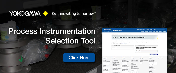 Yokogawa Product Selection